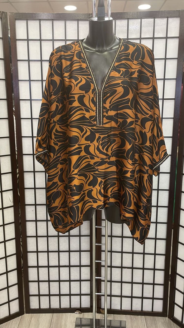 Transitional Earthy Tone Top — European Wholesale Womenswear
